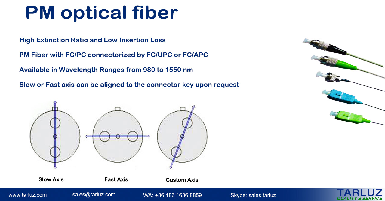 polarized light in fiber optics